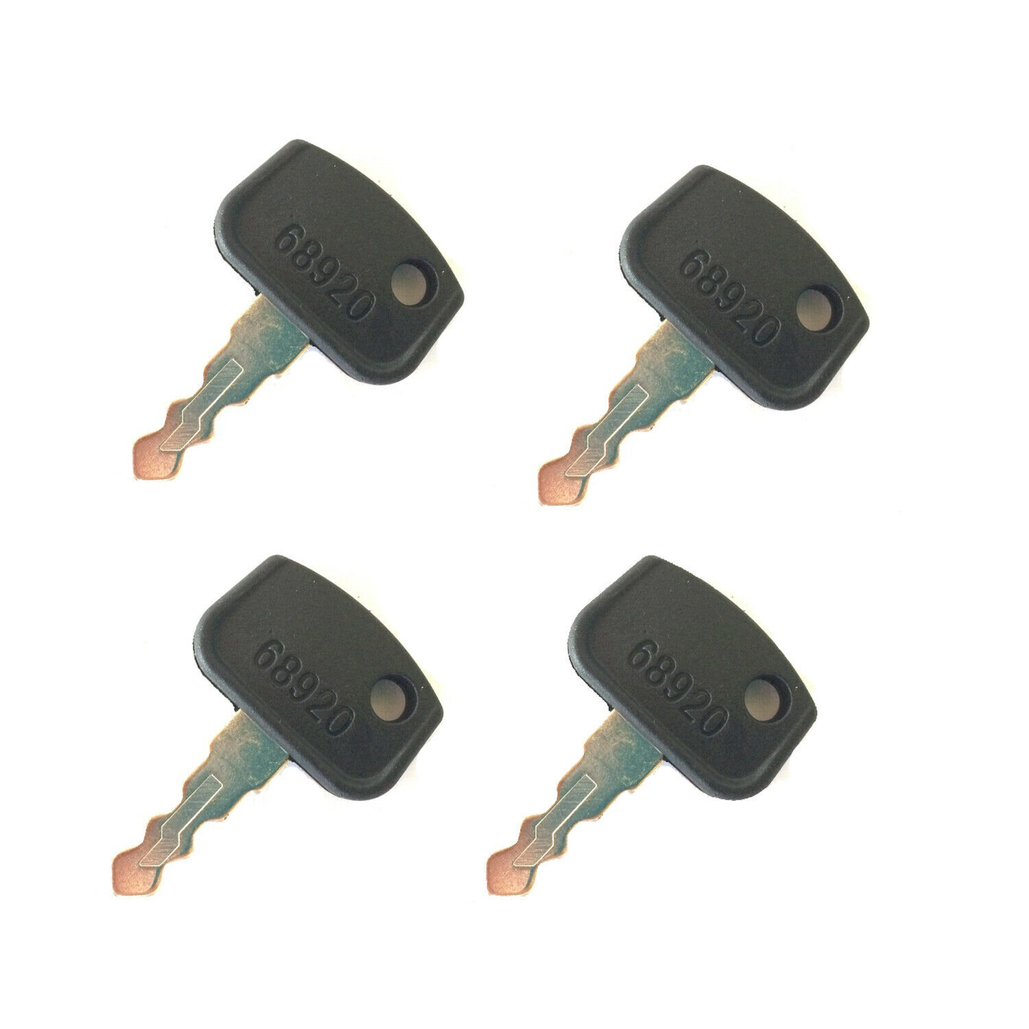 4Pcs Ignition Key 68920 for Kubota Utility Vehicles RTV400 RTV500 RTV900 RTV1140