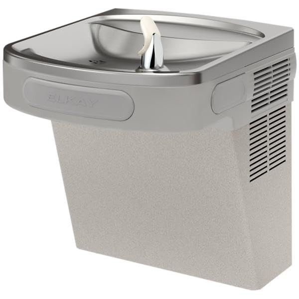 Elkay Wall Mount ADA Cooler Non-filtered Refrigerated Light Gray Granite EZS8L