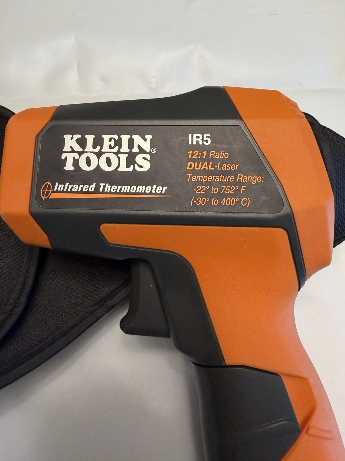 Klein Tools IR5 dual laser 12:1 Infrared thermometer w/carry Case FREE SHIPPING