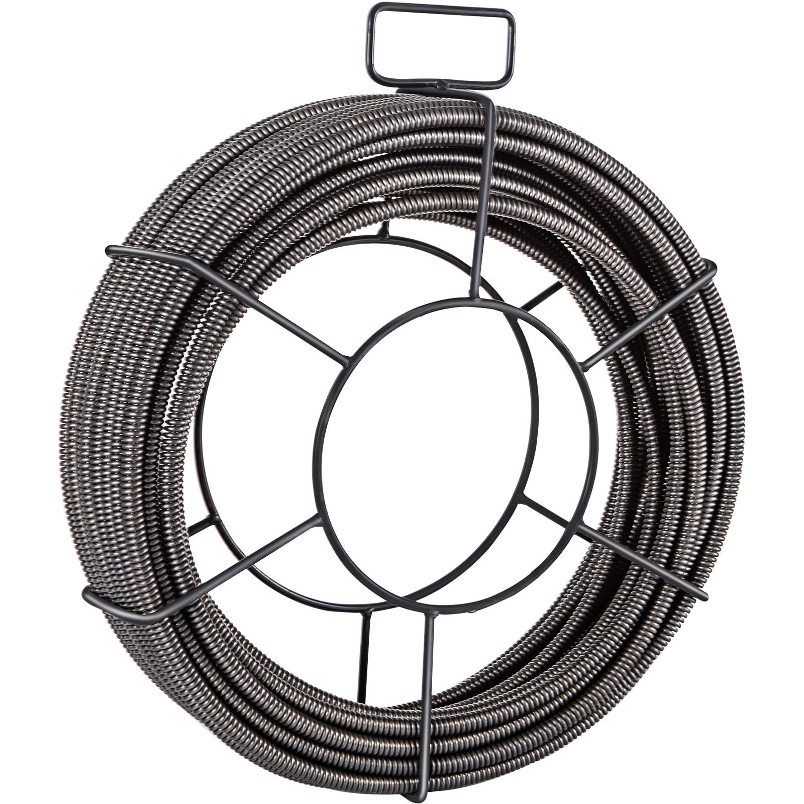 VEVOR Drain Cable Sewer Cable 75Ft 3/8In Drain Cleaning Cable Auger Snake Pipe
