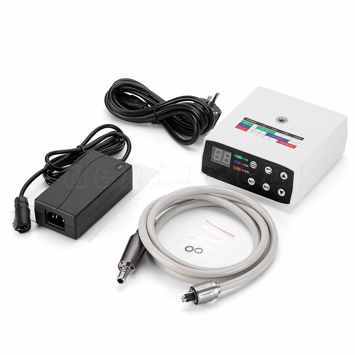 NSK Style Dental Brushless LED Electric Micro Motor /1:5 Contra Angle /20°Handle
