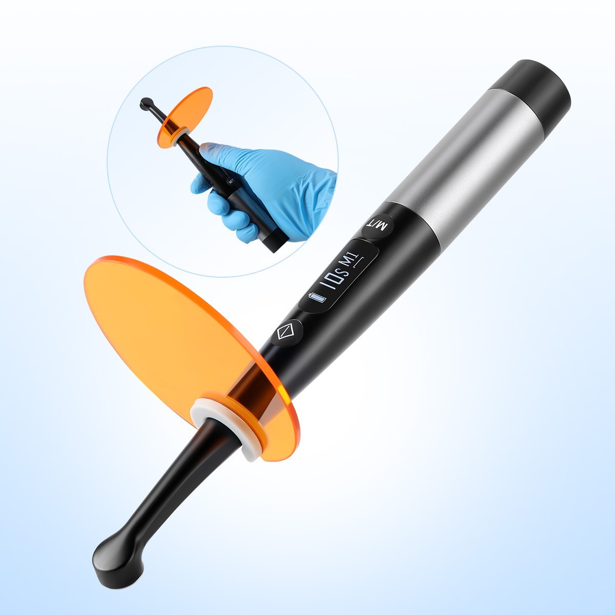 Dental Estilo Inalámbrico LED Luz de Curado Lampara Lamp