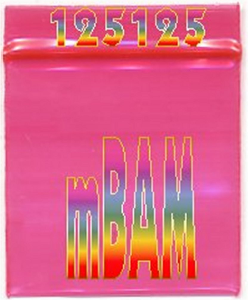 LOTS OF 125125 COLOR APPLE ZIP BAGGIES COLORS 1.25×1.25″ U PICK COLORS OR MIX