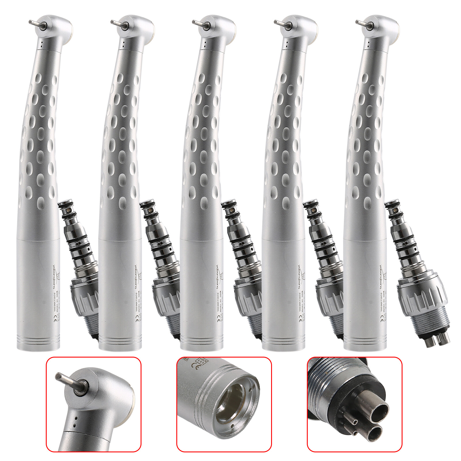 1-5* KaV Style Dental High Speed Handpiece GB4 /4Hole Quick Coupler Swivel