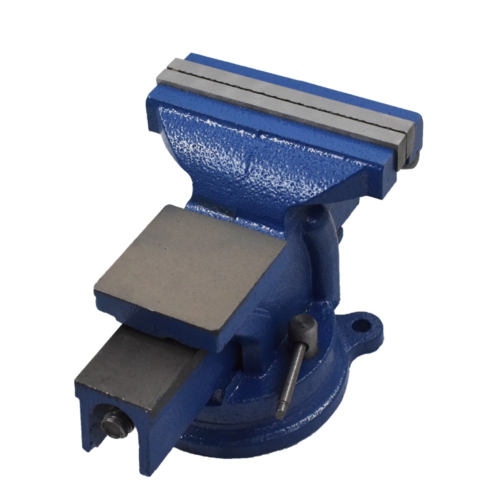 6″ Mechanic Bench Vise Table Top Clamp Press Locking Swivel Base Heavy Duty