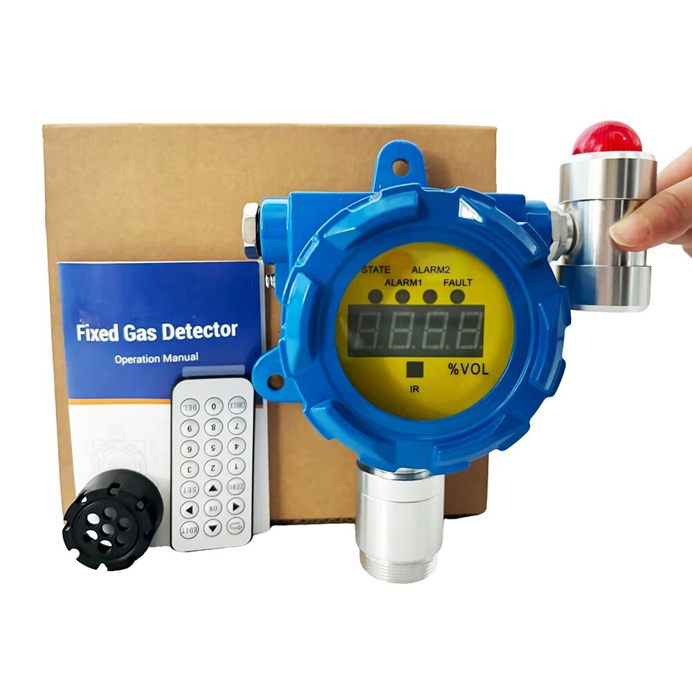 Fixed N2 Gas Detector Nitrogen Detector Continuous Operation Mode with 70%-100%