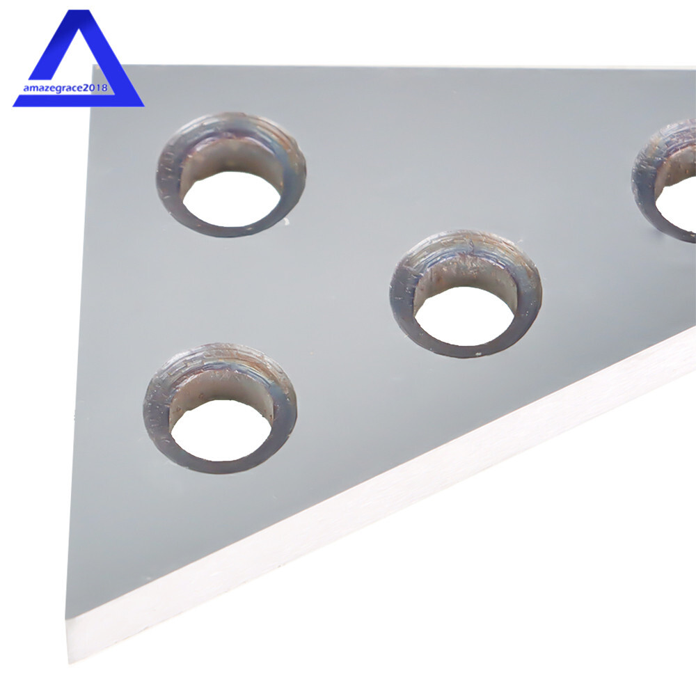 2Pack 4 Holes 45 45 90 Degree Angle Blocks 30 60 90 Degree Angle Machinist Plate