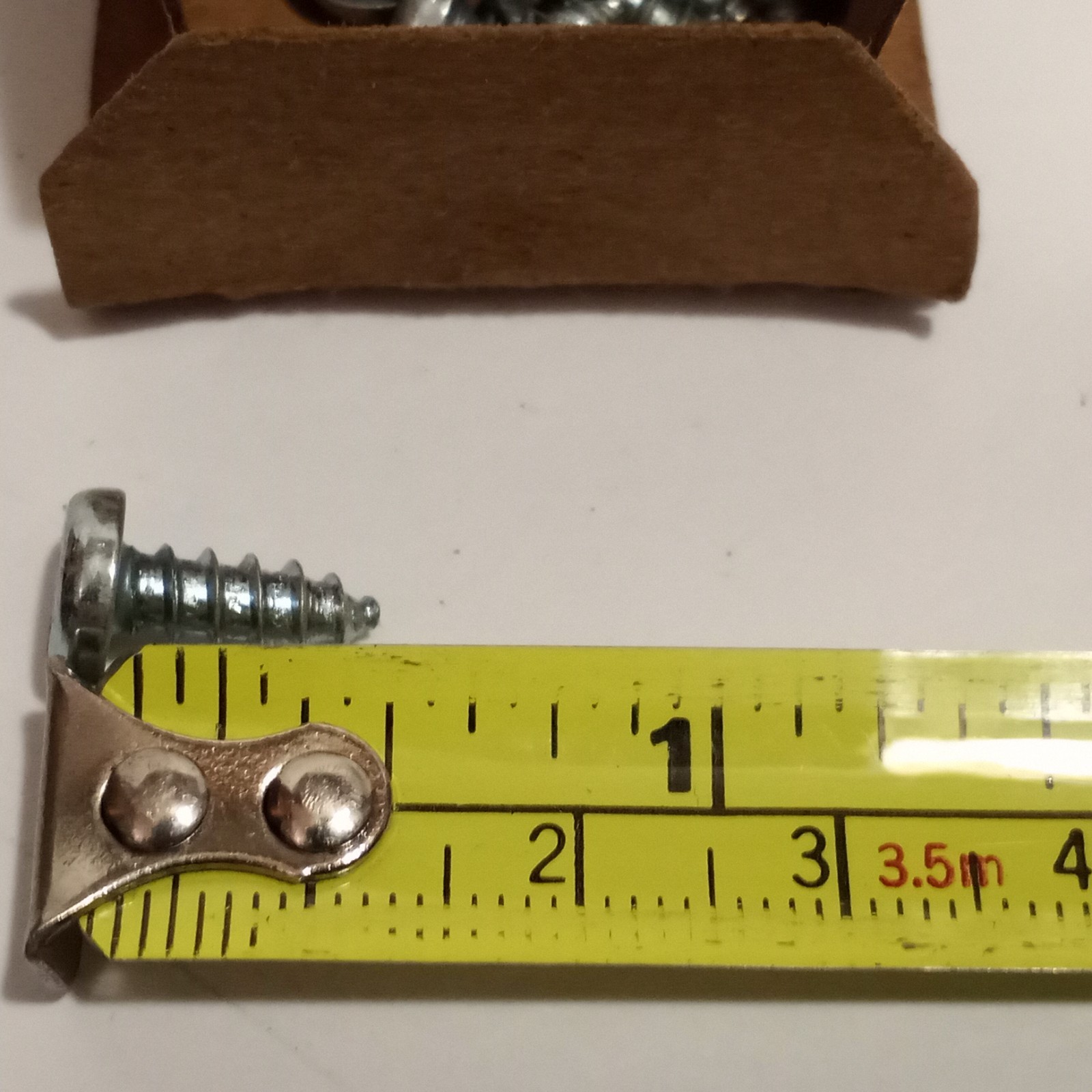 Vintage 100ct. Box Pan Head Cad. Plated Sheet Metal Screws 3/8 – 1″ – Type A