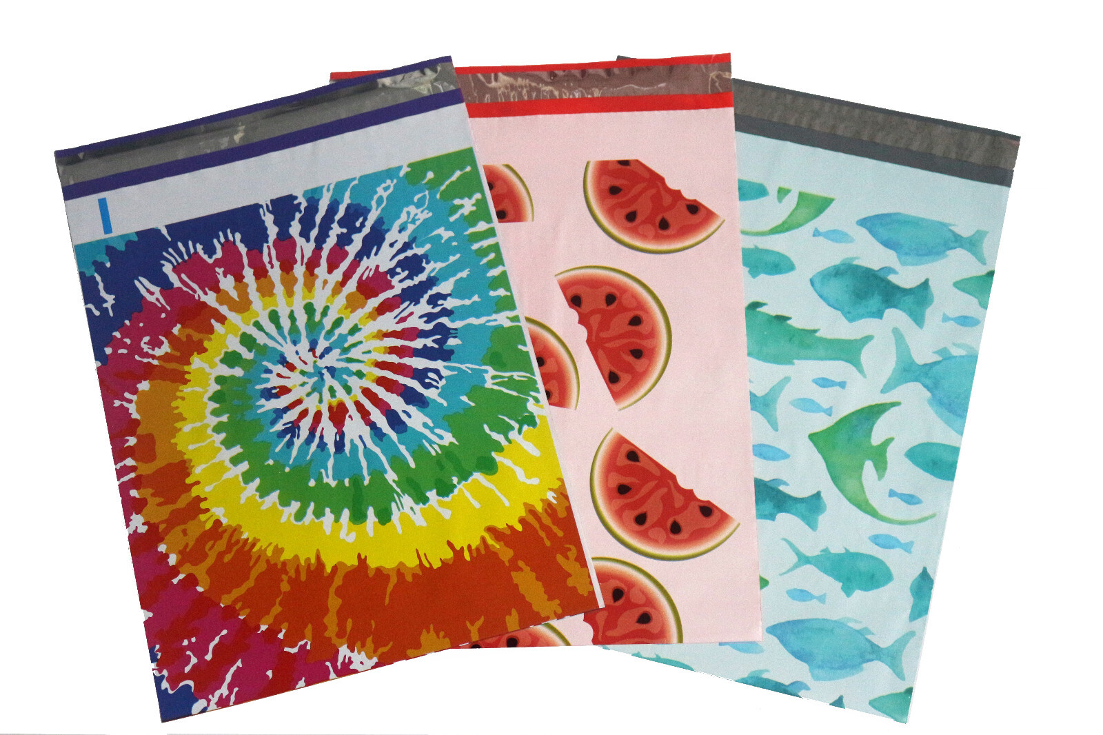 90 10×13 Designer Poly Mailers Plastic Envelopes Shipping Bags (30pcs/design)