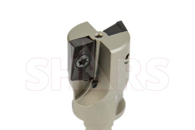 SHARS CAT40 1″ Modular 5″ L 90° Square Shoulder Indexable End Mill Head APKT ^[