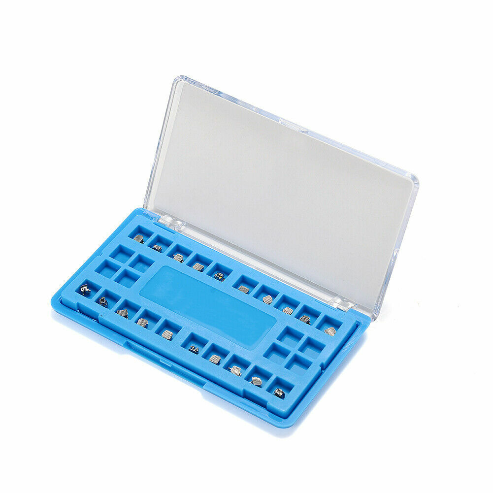Dental Orthodontic Braces Roth MBT 022” Metal Self-Ligating Ortho Mesh Bracket