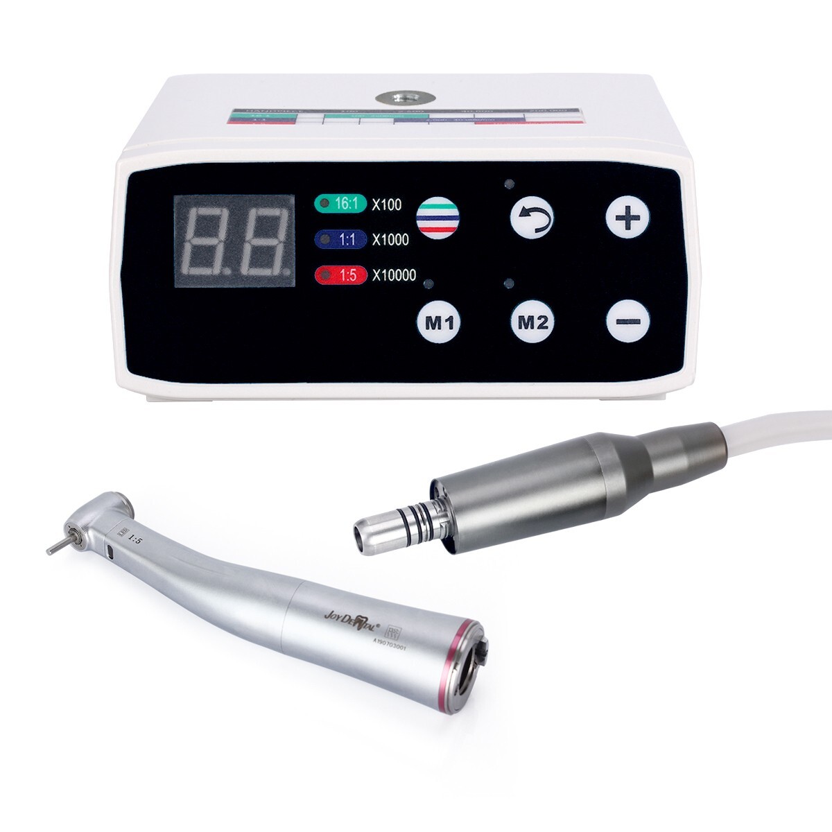 Dental Brushless LED Electric Micro Motor+ 1:5 Increasing Fiber Optic Handpiece