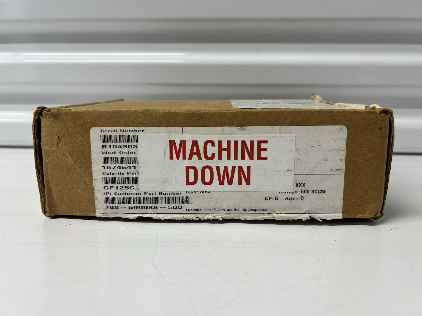 Brooks GF125CXXC GF Series Thermal Mass Flow Controller MFC 350 SCCM Ar