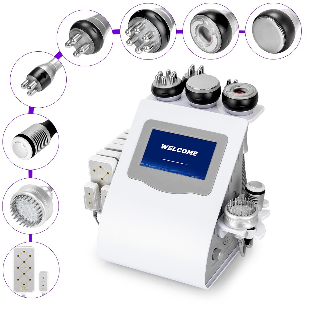 9 in 1 Beauty Machine for Body Massage Facial Skin Care Skin Lifting Weight Log