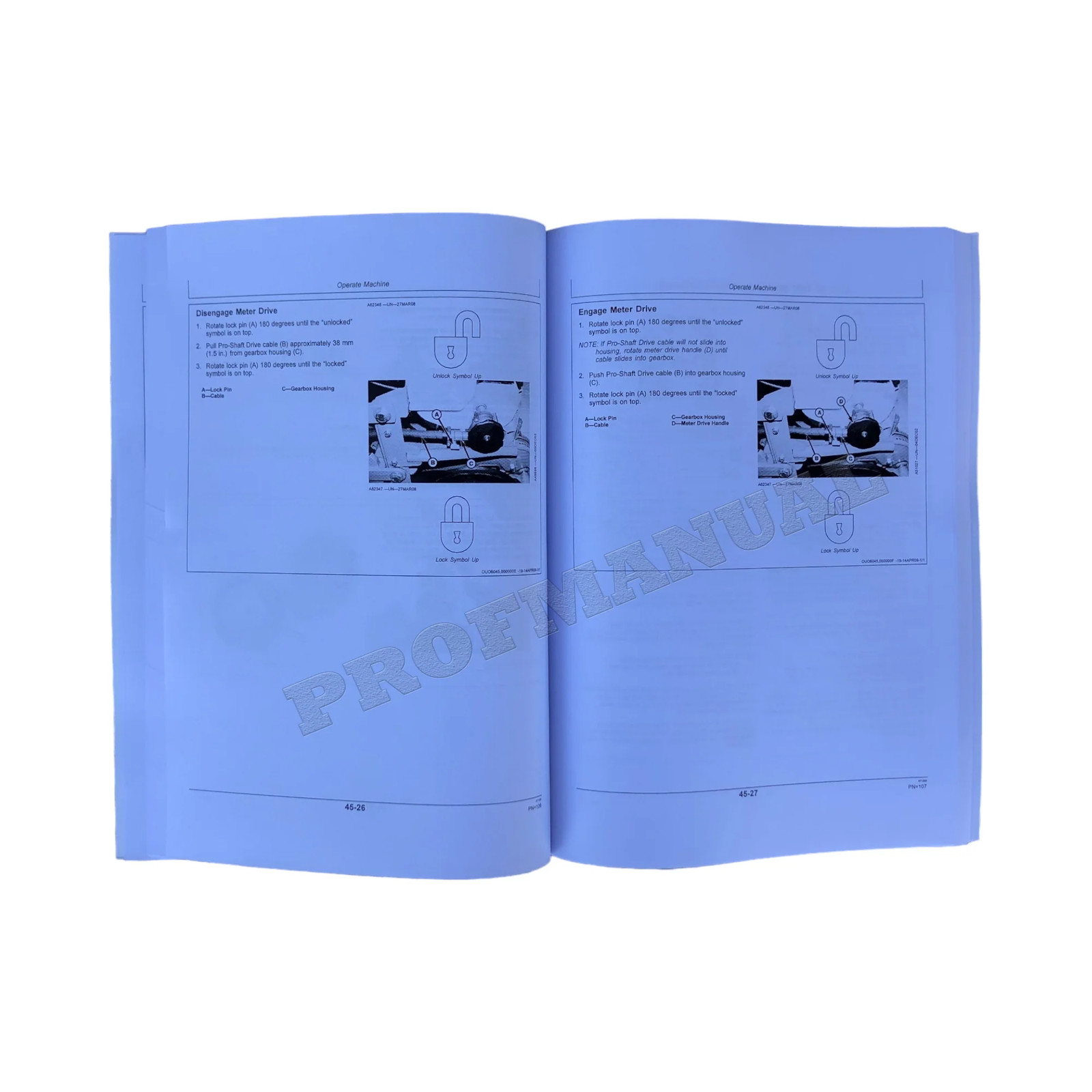 JOHN DEERE DB44 DB58 DB60 DB66 DB88 DB90 DB74 DB50 PLANTER OPERATORS MANUAL #4