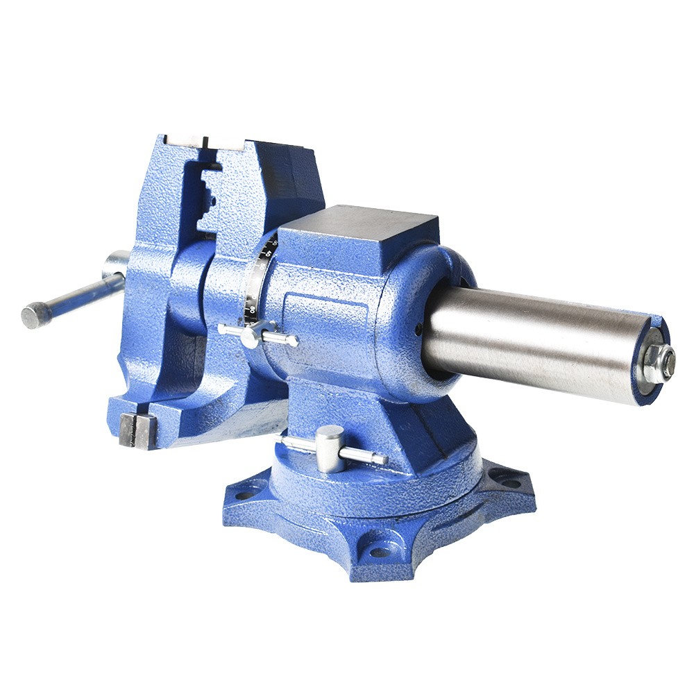 6″ Multi-Purpose Rotating Bench Vise Heavy Duty With 360 Degree Swivel Base