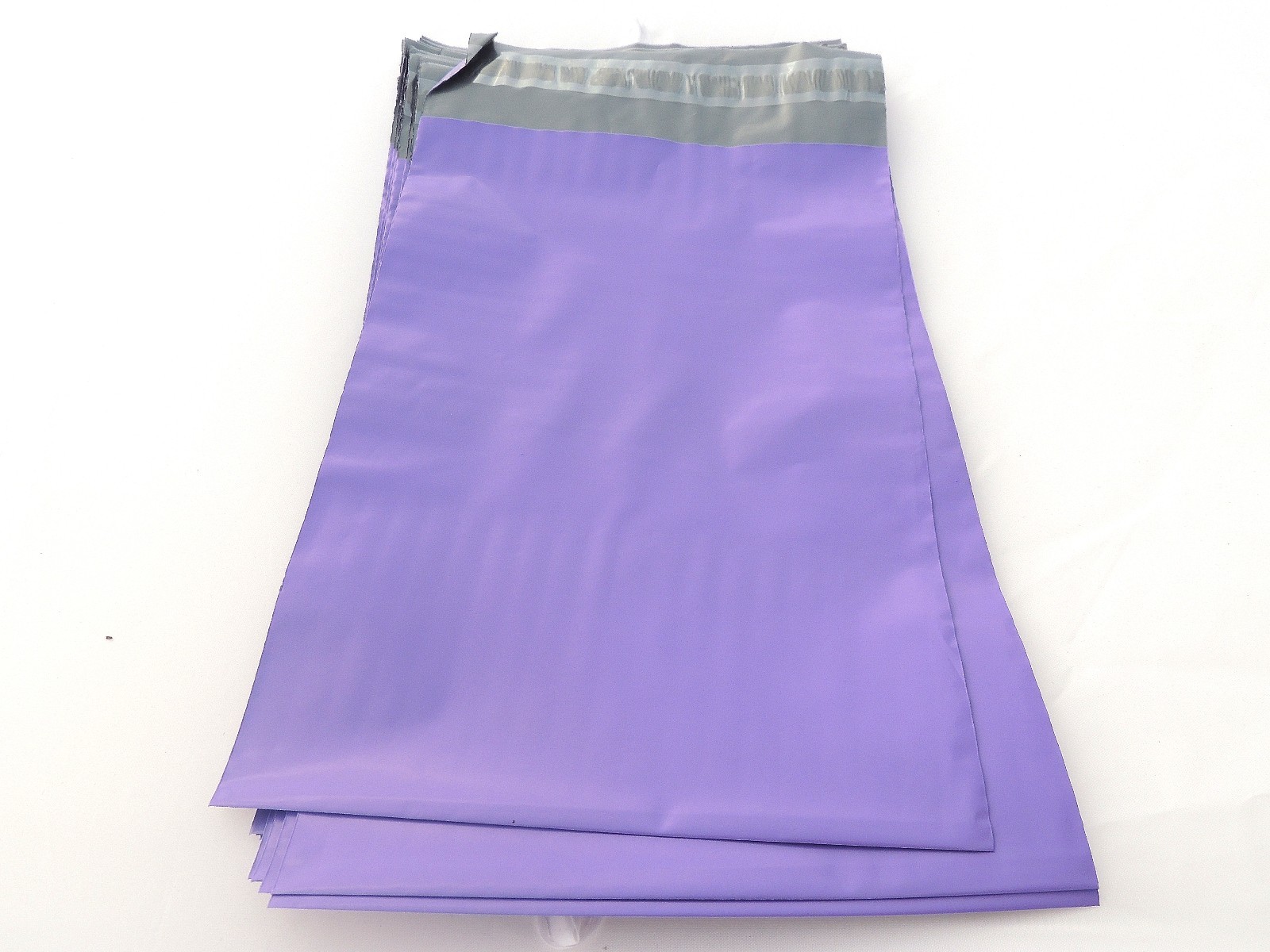 100 Pink Purple 7×10 Flat Poly Postal Mailer Envelopes, Self Seal USPS Shipping