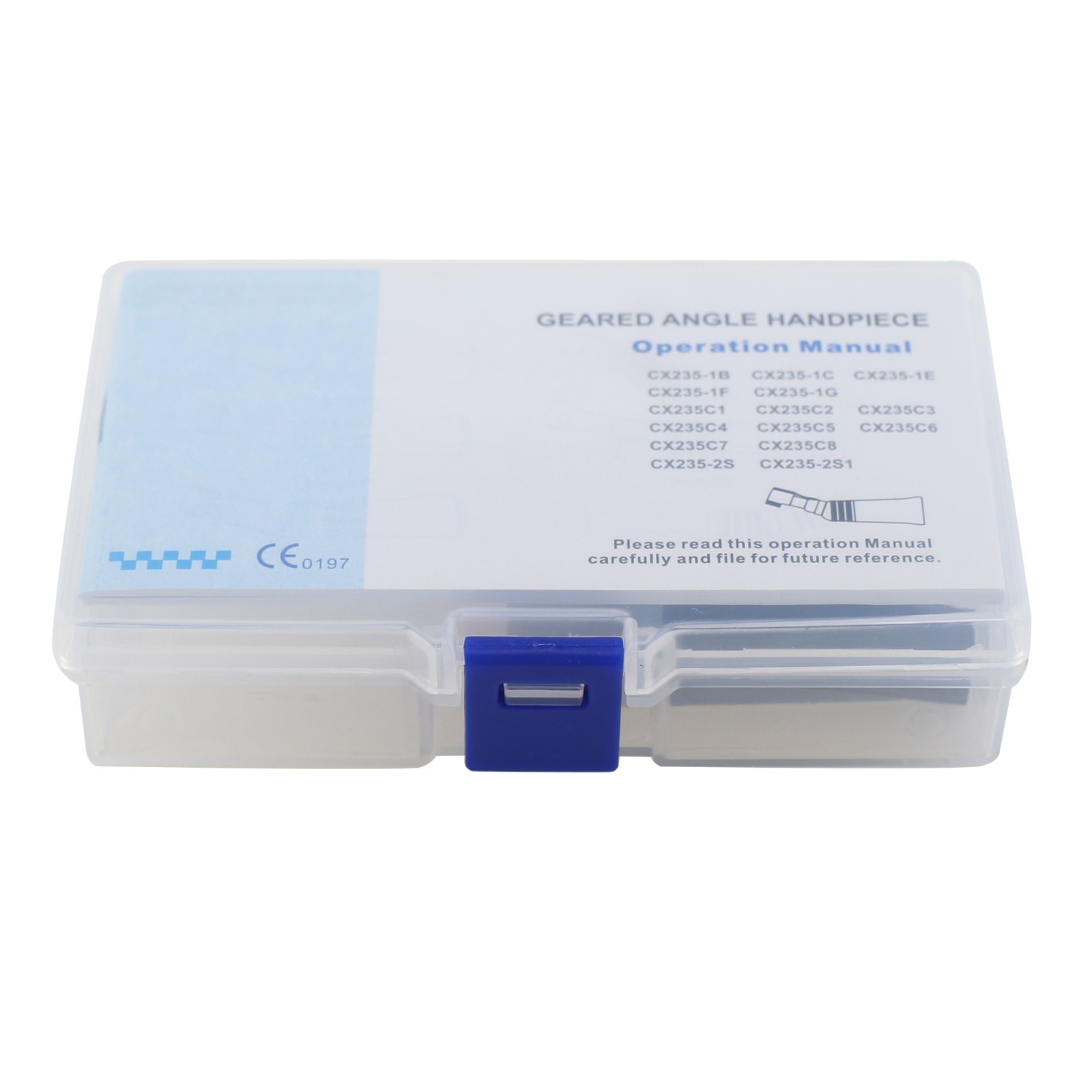 COXO Dental Slow Speed Handpiece CX235 Contra Angle Straight Nose Cone Air Motor