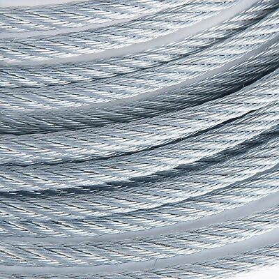 1″ Galvanized Wire Rope Steel Cable IWRC 6×25 (700 Feet)