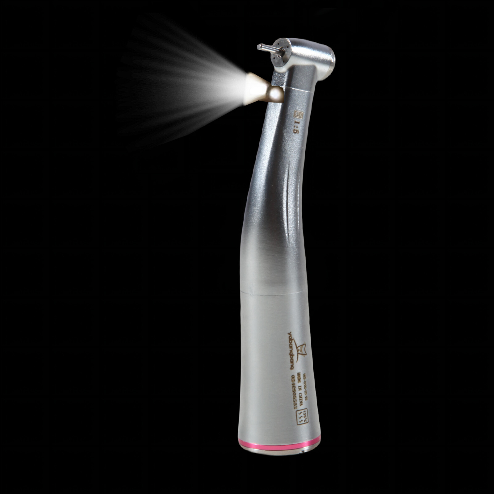 Dental 1:5 Optic LED Contra Angle Increasing Handpiece Fit Electric Motor YBB