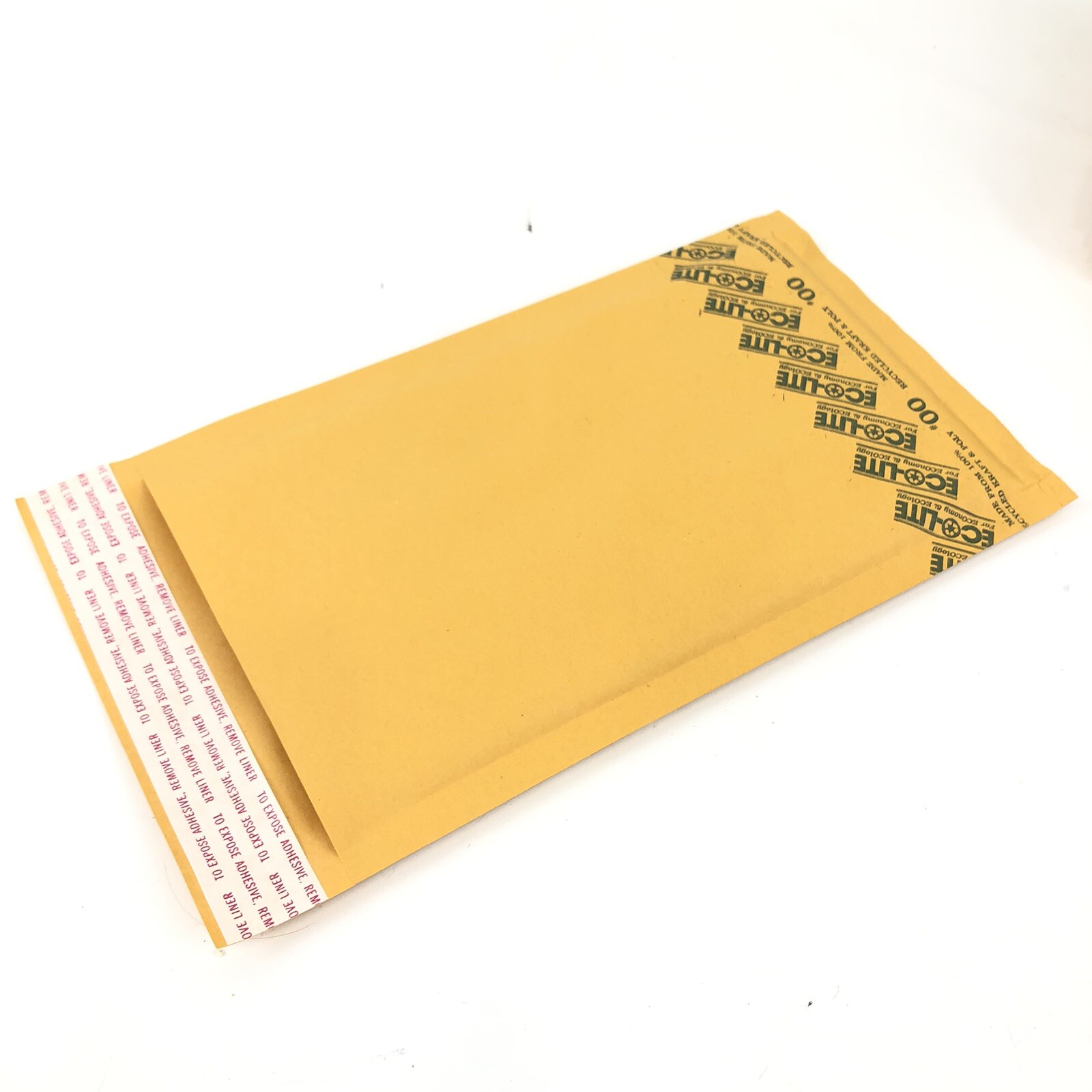 #00 Sports Card Pad Envelope Bubble Mailers 5×10 Ecolite Brand Self Seal 10 Pack