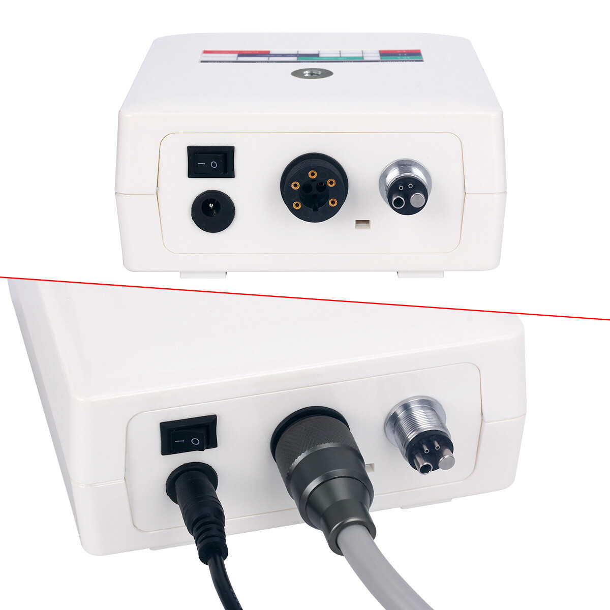 AZDENT Dental Brushless LED Electric Micro Motor 1:1/1:5 Handpiece E-type USA