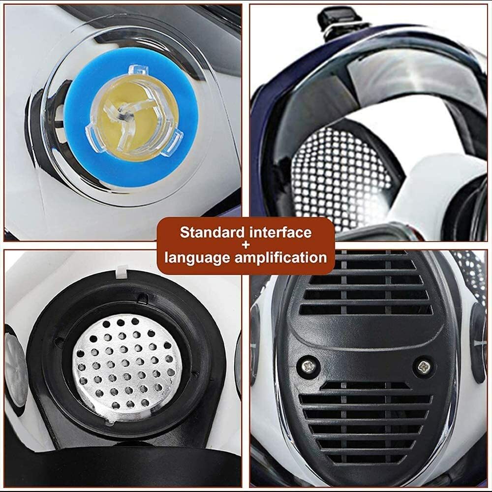 15 in 1 Full Face Gas Mask Spraying Painting 6800 Facepiece Reusable Respirator