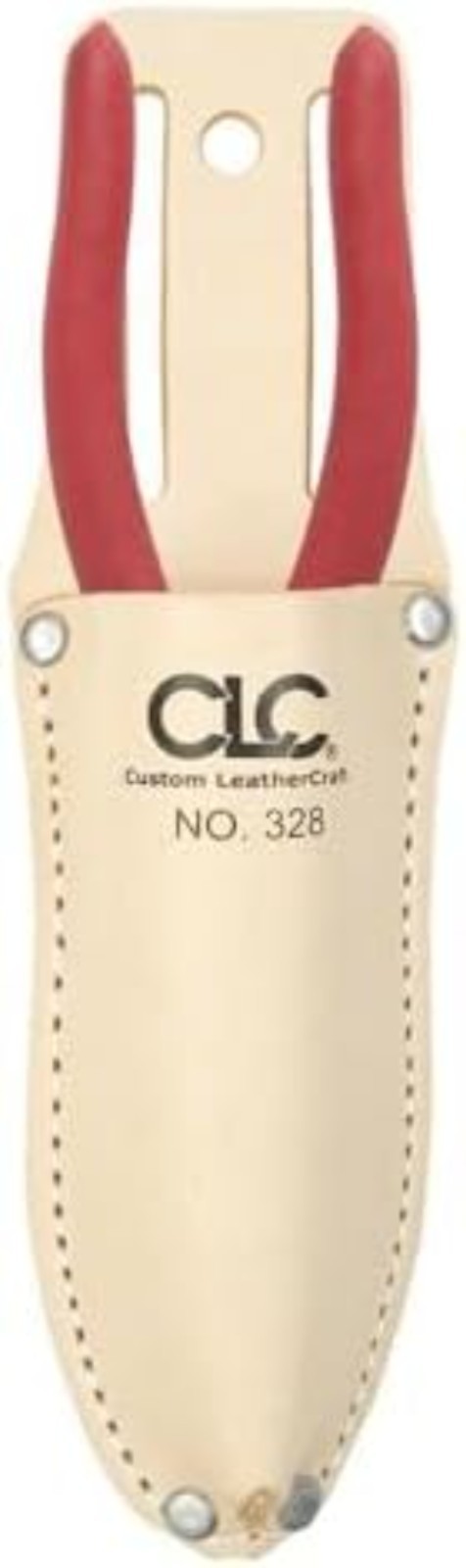 Durable Heavy-Duty Leather Pliers Holder with Slip Pocket for 10-Inch Tools