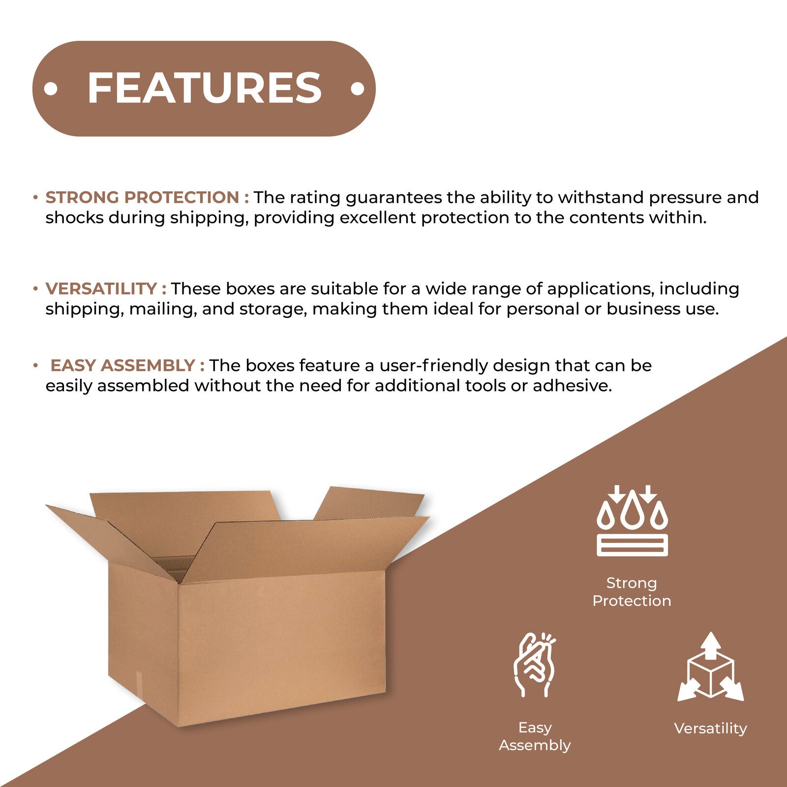24x14x10 SHIPPING BOXES STRONG 32 ECT 20 Pack