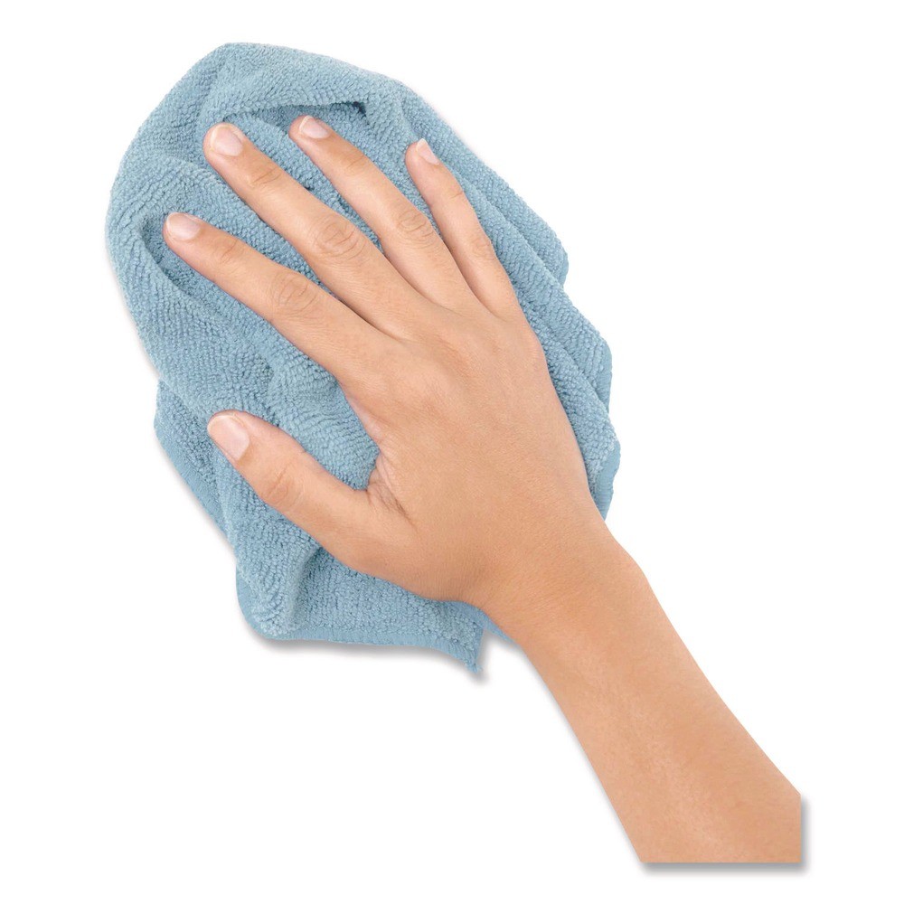 Boardwalk 12BLUCLOTH 12″ x 12″ Microfiber Cleaning Cloths – Blue (12/PK) New