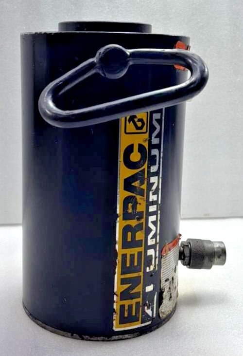 Enerpac RACH604 65.6 ton Capacity 3.94 in Stroke Aluminum Hollow Plunger Used