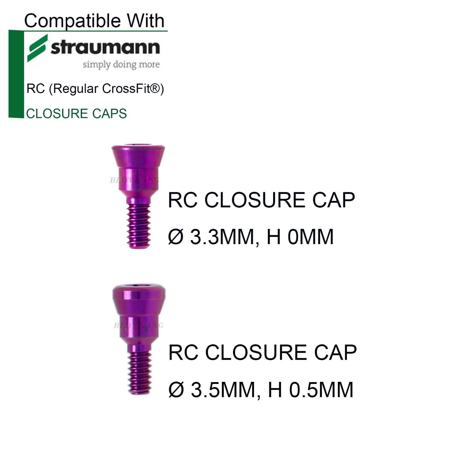 Healing Abutment NC/RC Cover Screw Healing Components fit Straumann BL/BLT