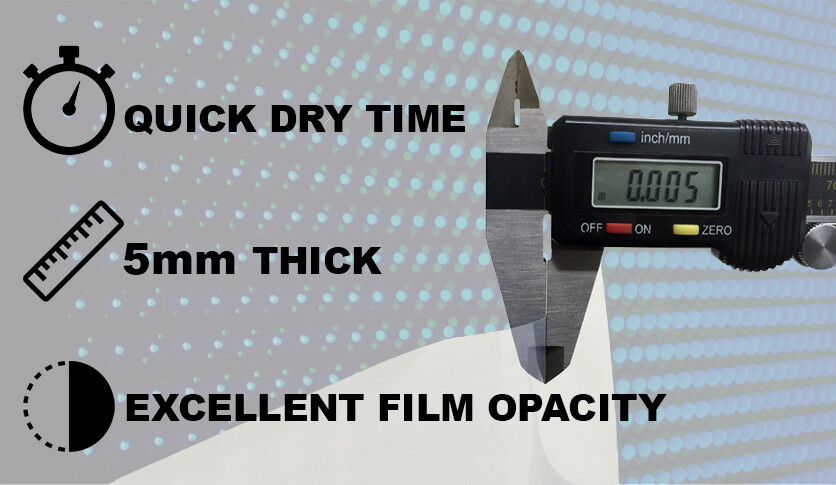 Waterproof Inkjet Transparency Film 17″ x 100′ Screen Printing – 1 Roll – 5 MIL