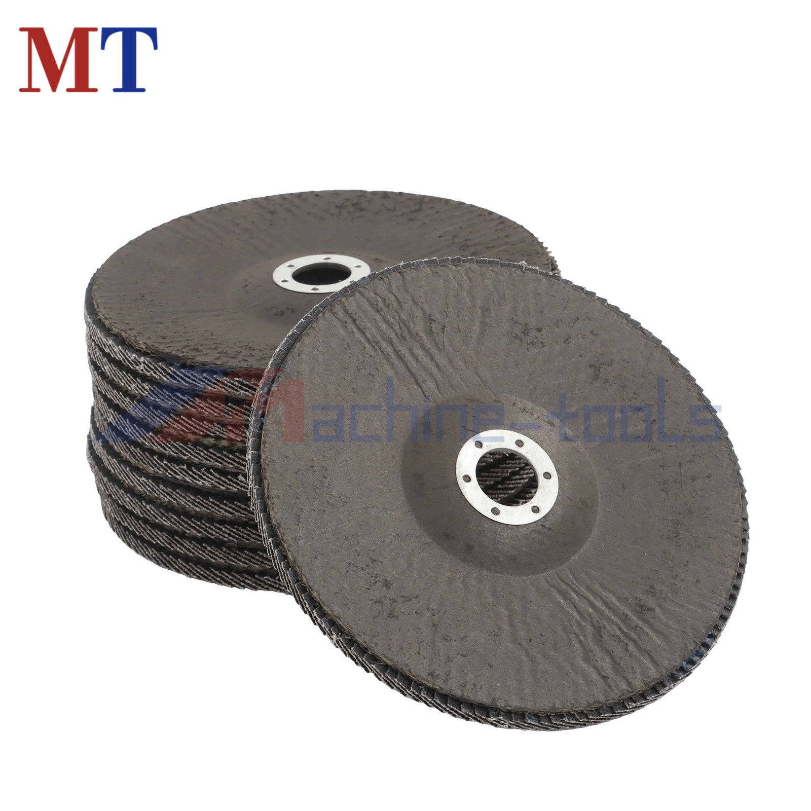 10 Pcs 7″ x 7/8-Inch T29 Flap Discs 40 Grit Flapper Wheel for Angle Grinder