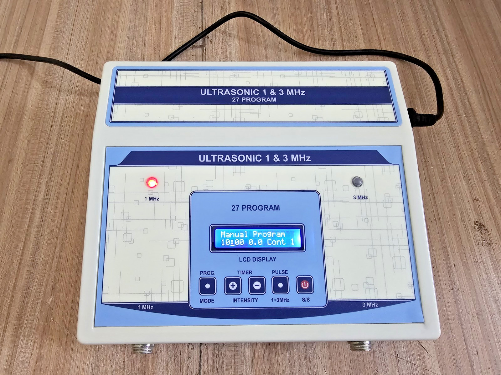 New 1 Mhz & 3 Mhz Ultrasound Therapy Physical Pain Relief Therapeutic Machine