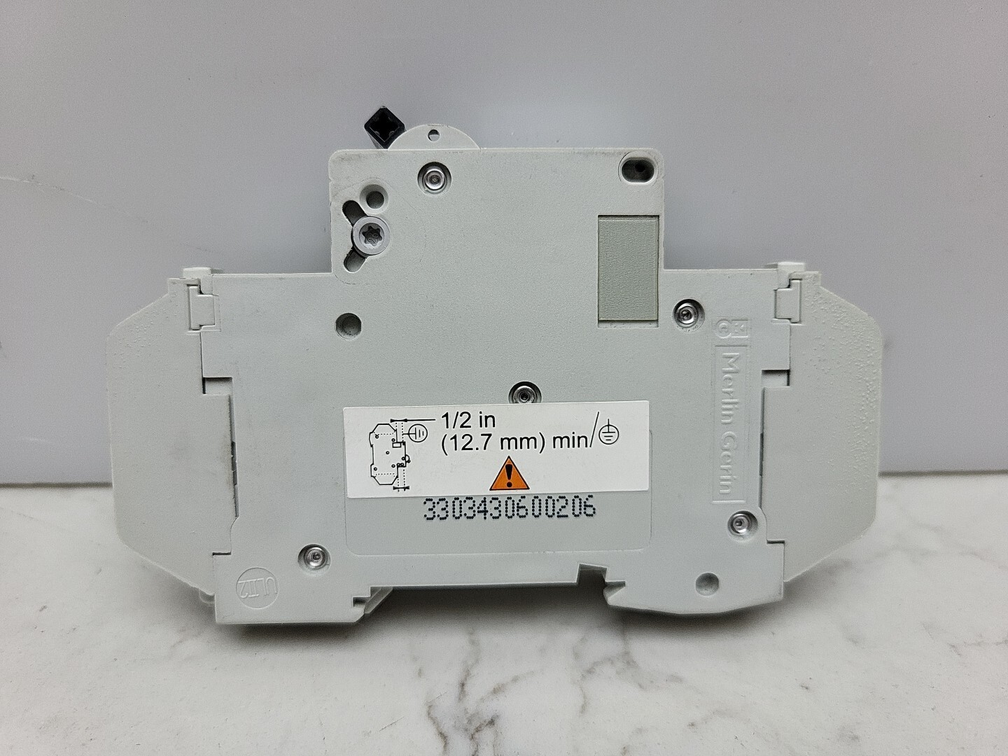 3 Pack Schneider Electric 60120 2 Amp Circuit Breaker DIN Rail 120/240 Vac Used