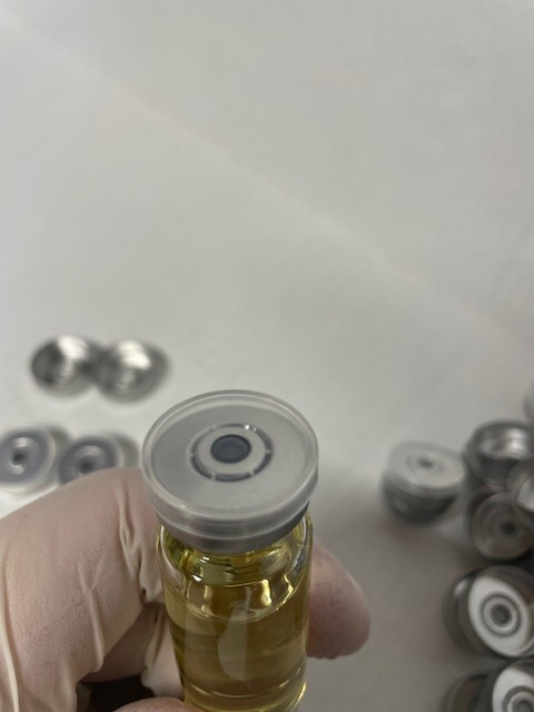 Large 1000 Pc. Lot 20mm, CLEAR, Flip Top Cap Aluminum Crimp Seal for Vials