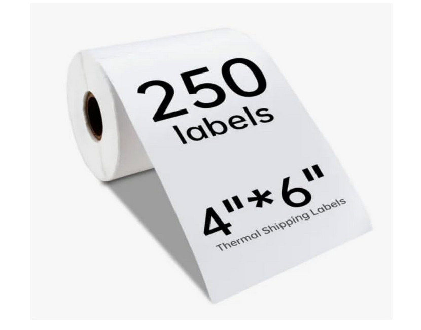 16 Rolls of 250 4×6 Direct Thermal Shipping Labels For Zebra Eltron ZP450 LP2844