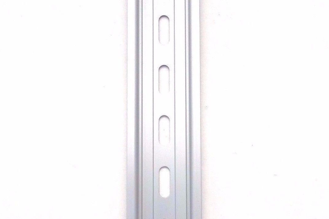 10 Pieces DIN Rail Slotted Aluminum RoHS 8 in. long 35mm 7.5mm 6.67 ft. Total