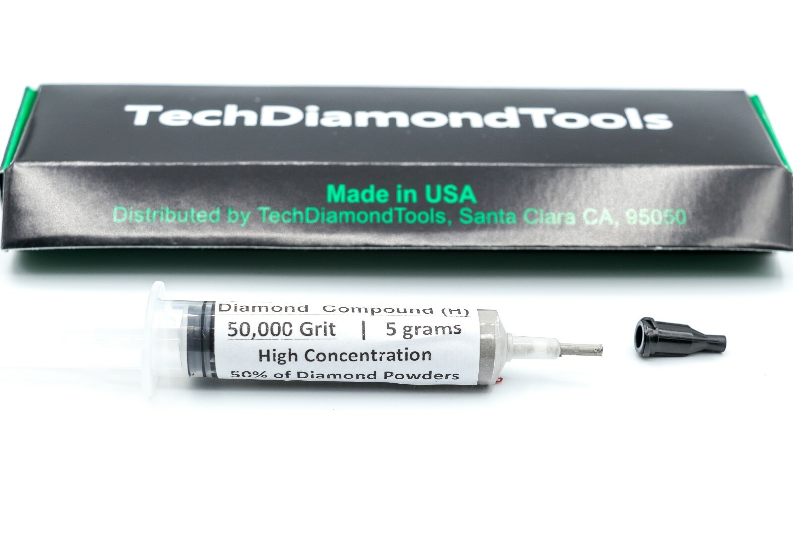 Diamond Polishing Paste 50,000 Grit 0-0.5 Micron (H) 50% Concentration 5 grams
