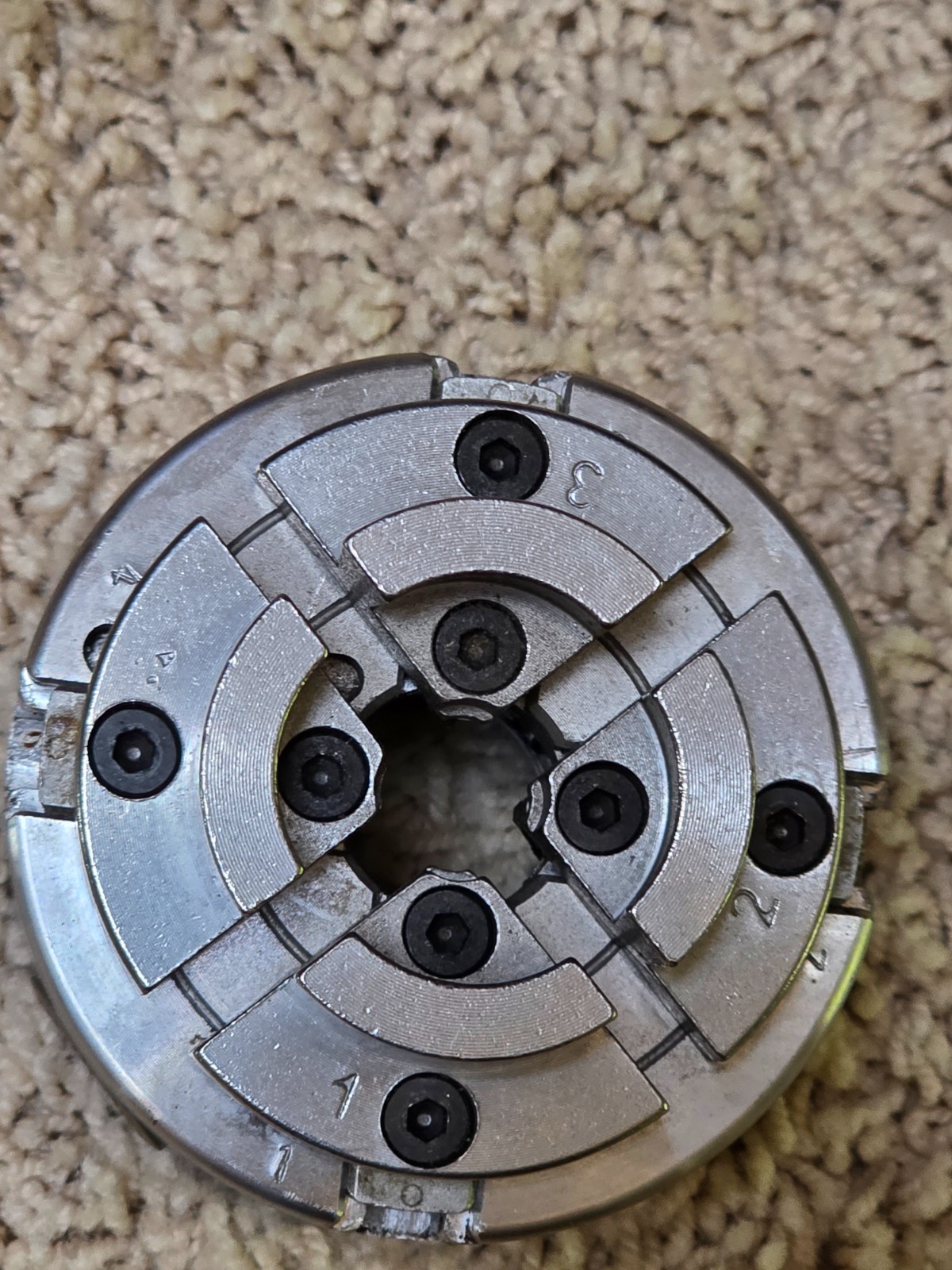 Findmall 4 Jaw 2-3/4″ Self Centering Lathe Chuck VGC