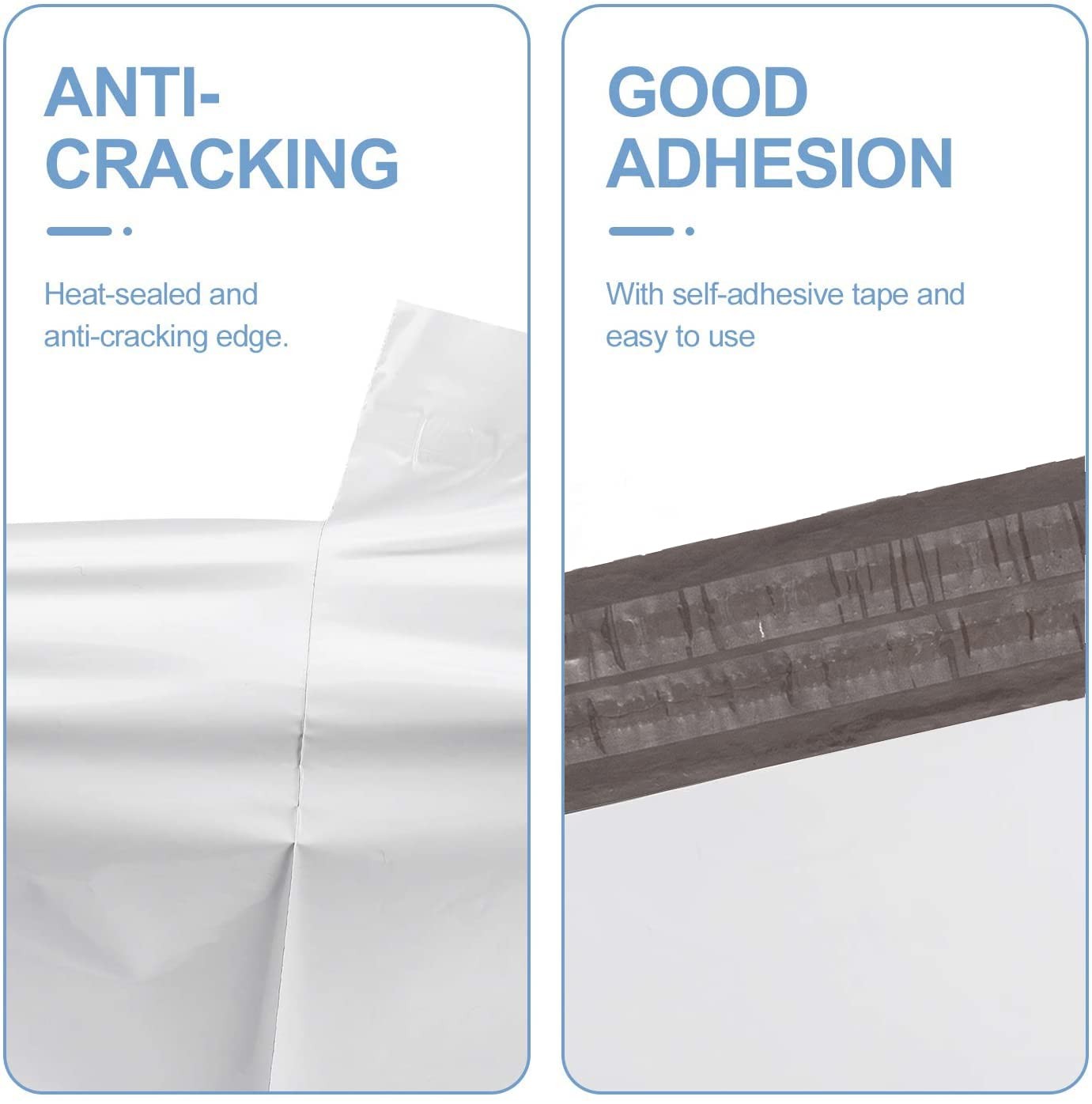 Lina Plastics – 10″ x 13″ Poly Mailers Shipping x (25 Pack), White