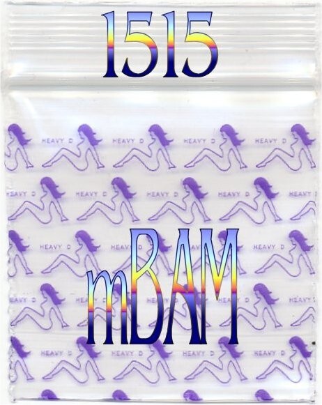 100 BUNNY & HEAVY D LOT APPLE MINI ZIP BAGGIES GREEN PURPLE MIX 2.5 MIL