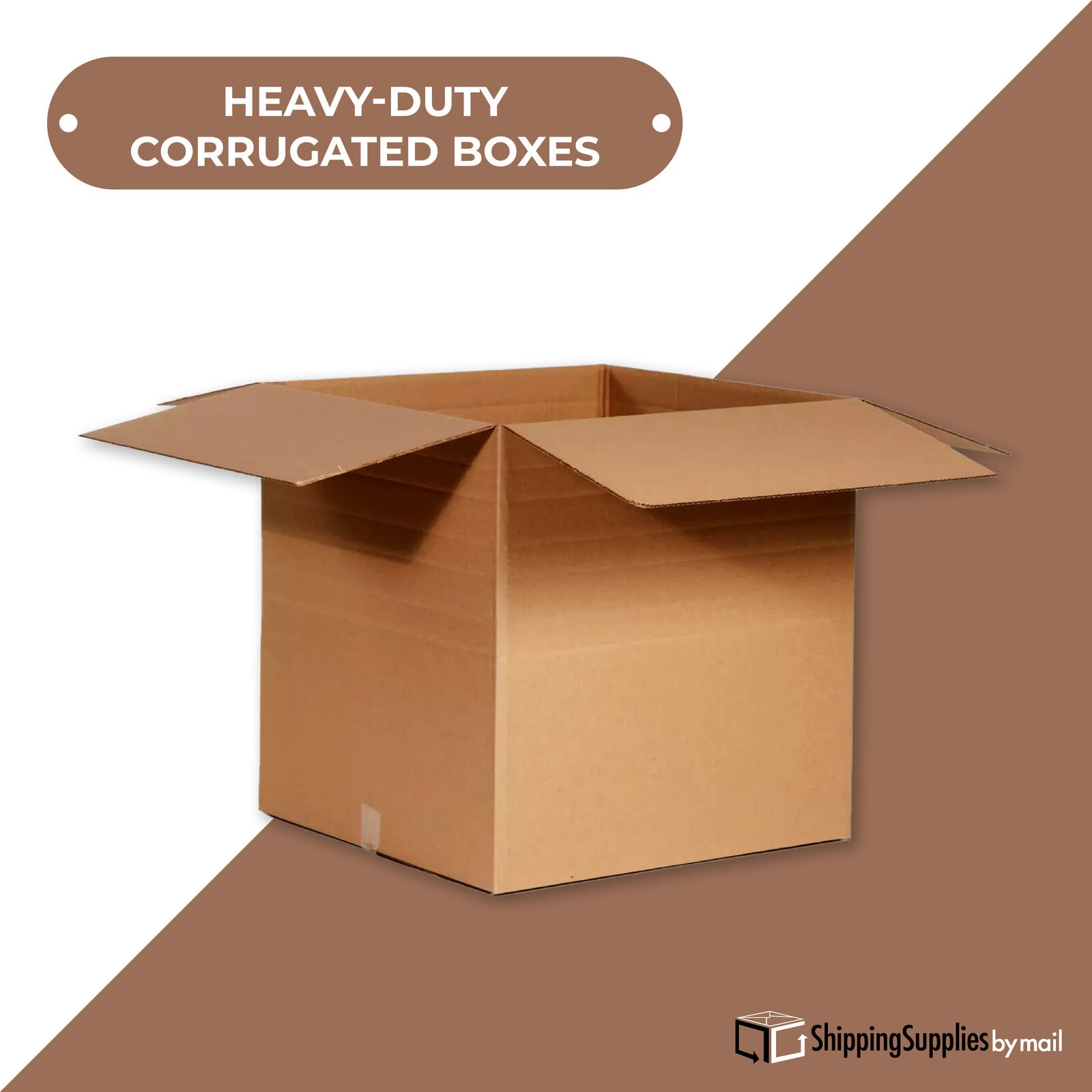 14 x 12 x 12″ Multi-Depth Corrugated Boxes, Brown 25/Bundle ECT-32