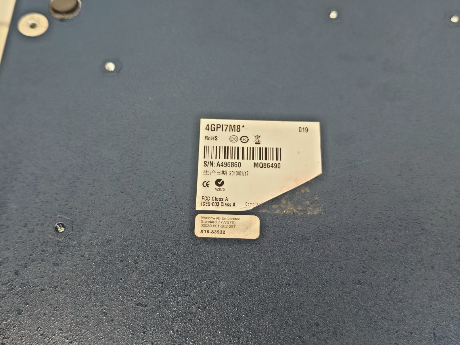Matrox 4Sight GP 4GPI7M8 S/N A582919 Image Processing Module Imaging Computer
