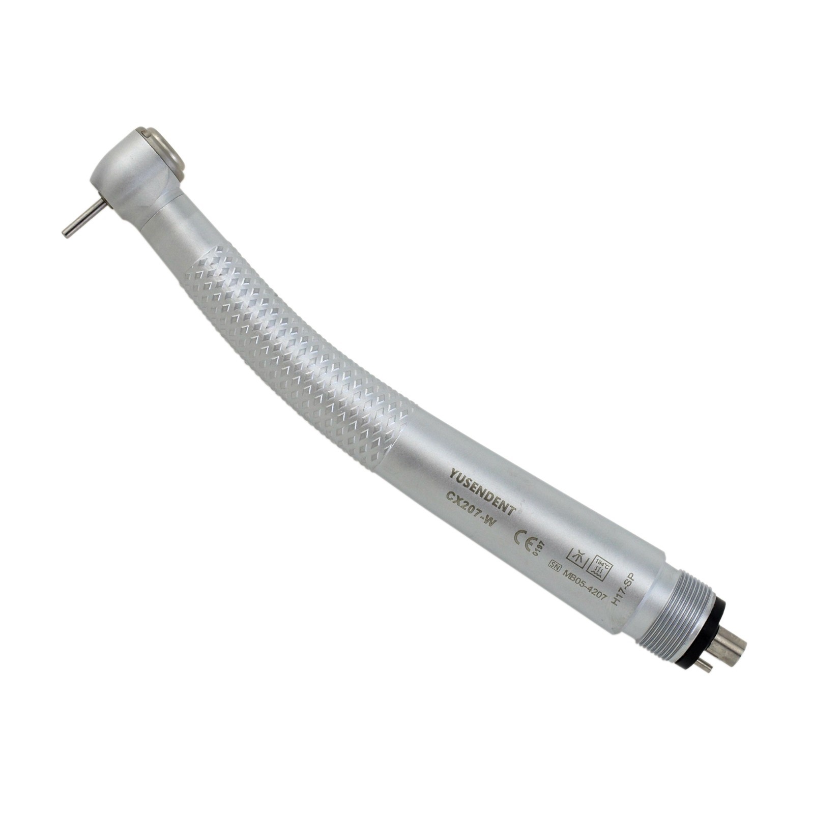 COXO Dental High Speed Handpiece 4 Hole Air Turbine CX207-W 3 Spray Push Button