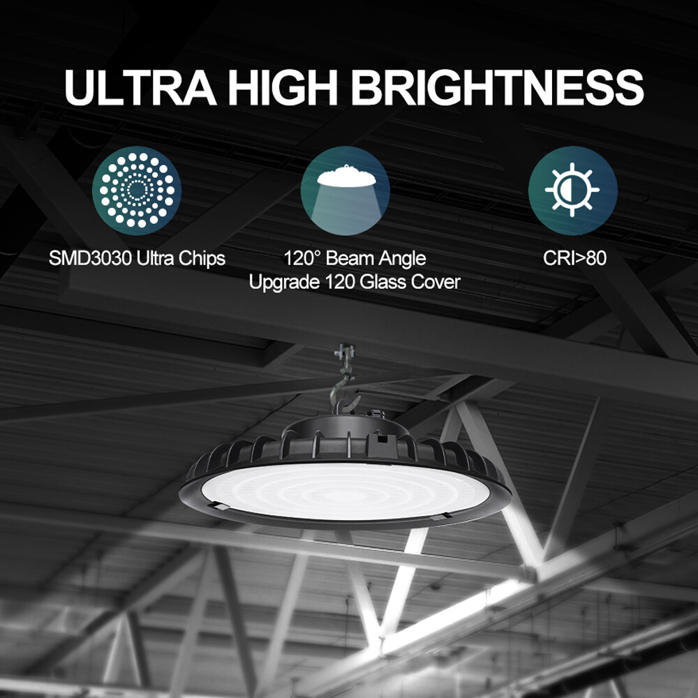 100W Led UFO High Bay Light Industrial Commercial Factory Warehouse Shop Light