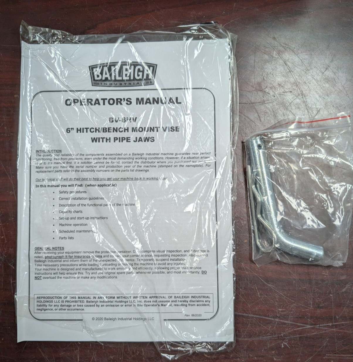 ? NEW BAILEIGH 6″ HEAVY DUTY HITCH VISE 1705A-6
