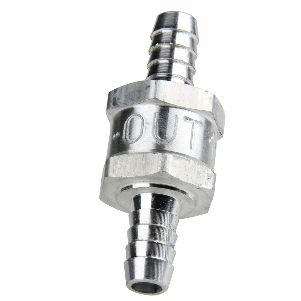 3/8″ 10mm Inline One Way Check Valve Fuel Diesel Gas Liquid No Return Universal