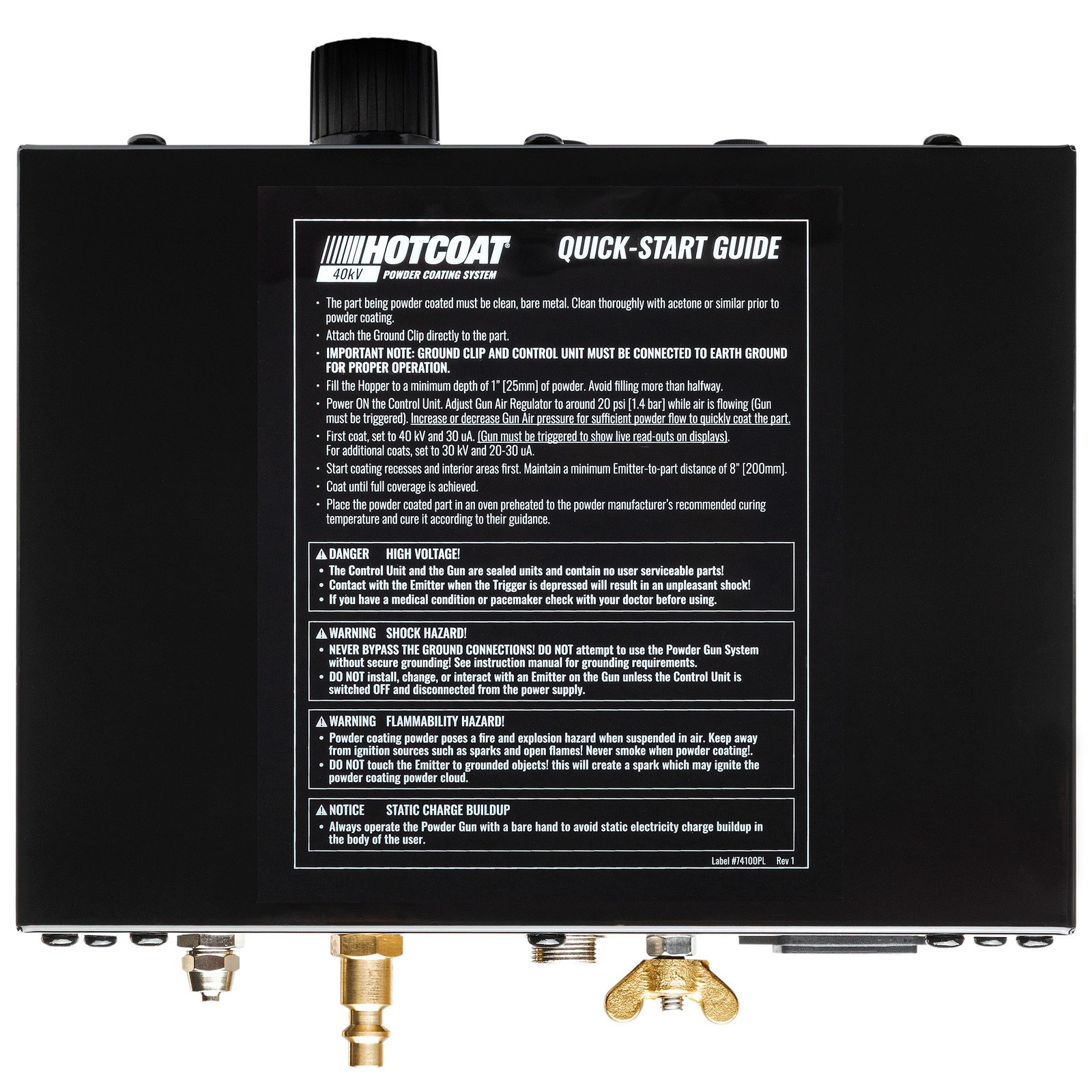 Eastwood HotCoat 40KV Powder Coating System